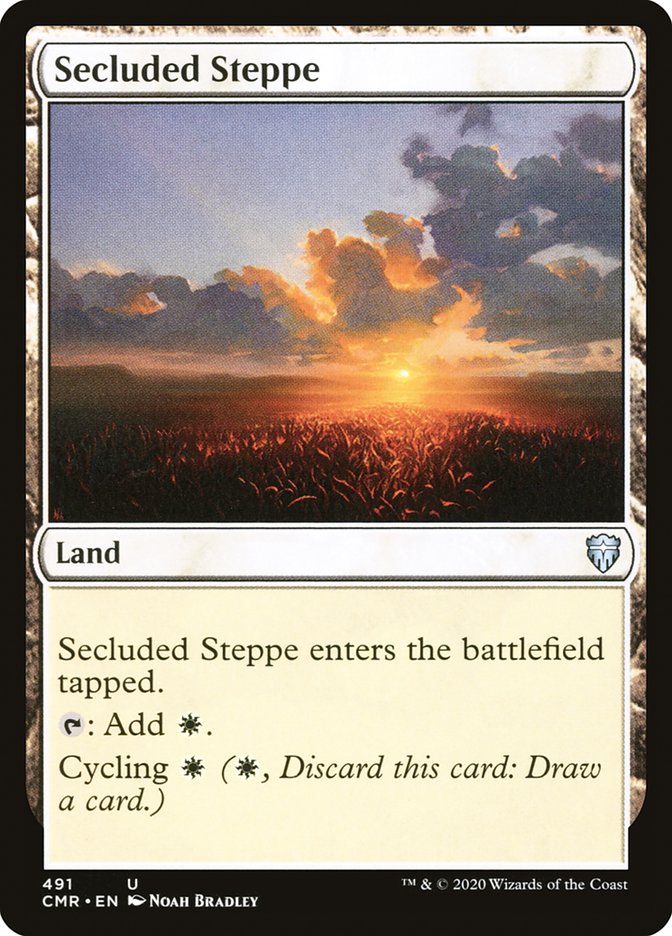 Secluded Steppe [Commander Legends] | Card Merchant Takapuna