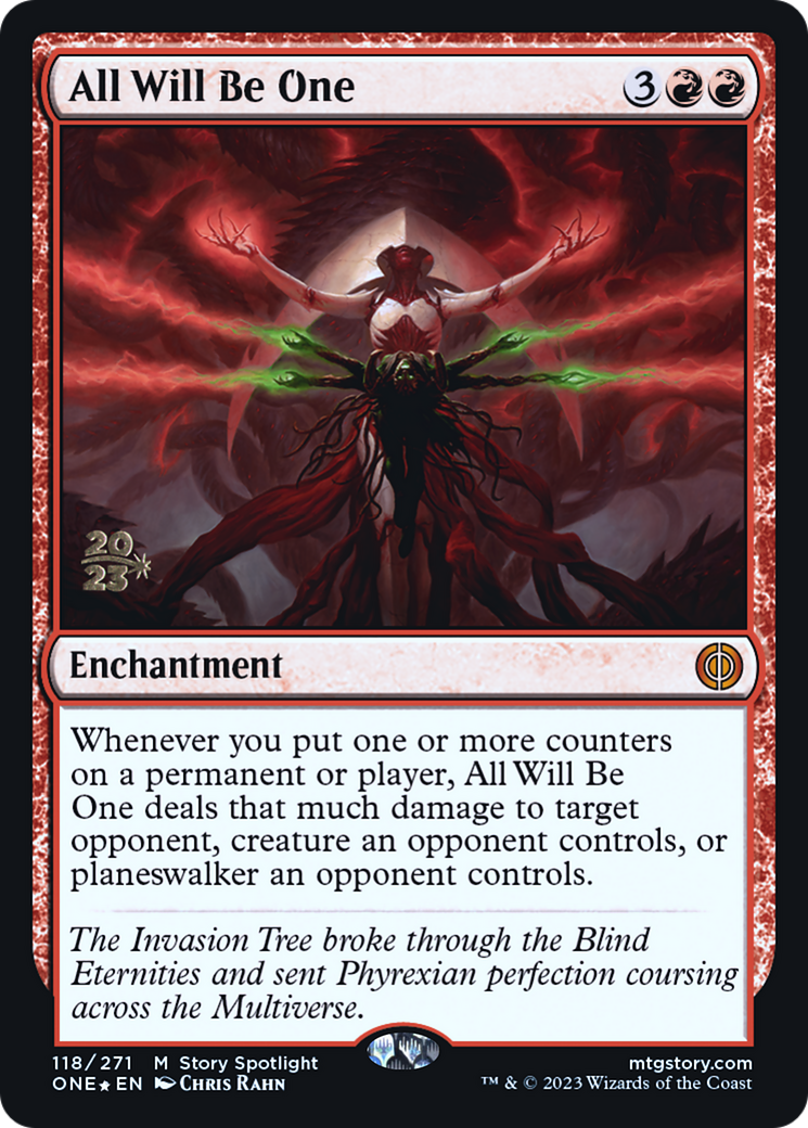 All Will Be One [Phyrexia: All Will Be One Prerelease Promos] | Card Merchant Takapuna