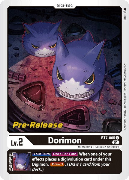 Dorimon [BT7-005] [Next Adventure Pre-Release Cards] | Card Merchant Takapuna