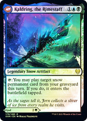 Jorn, God of Winter // Kaldring, the Rimestaff [Kaldheim Prerelease Promos] | Card Merchant Takapuna