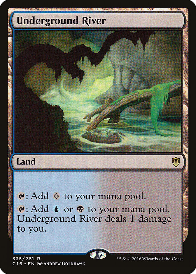 Underground River [Commander 2016] | Card Merchant Takapuna