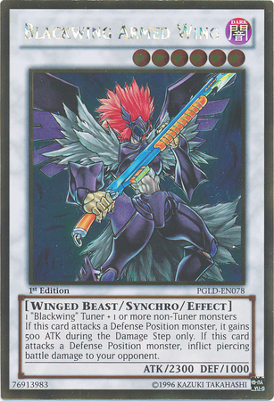 Blackwing Armed Wing [PGLD-EN078] Gold Rare | Card Merchant Takapuna