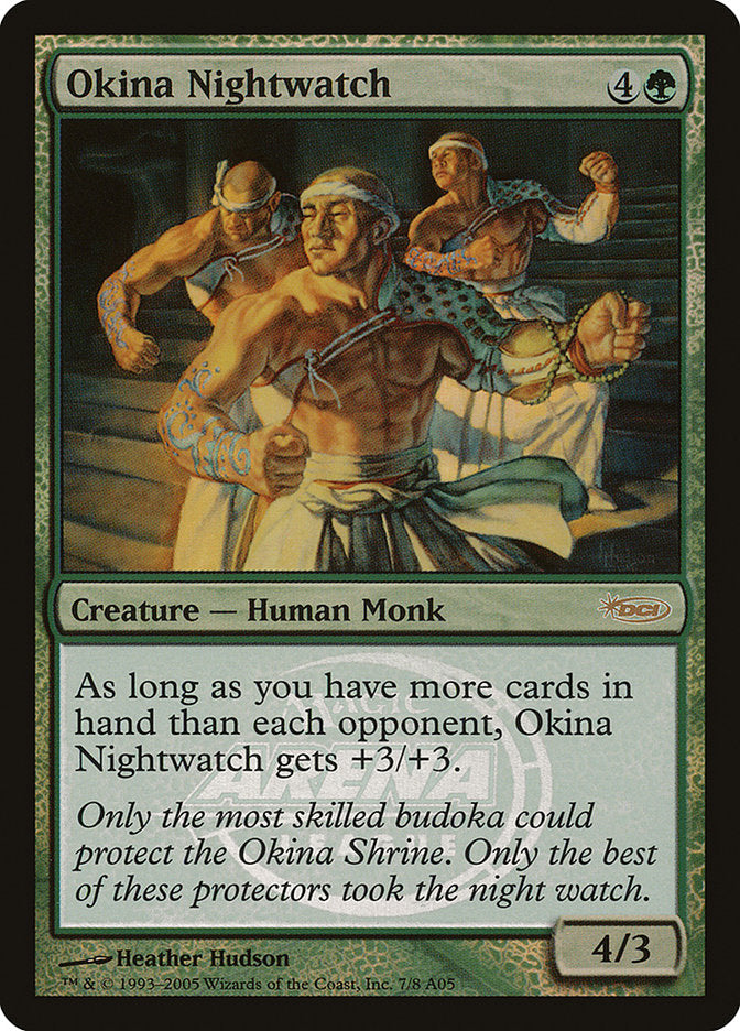 Okina Nightwatch [Arena League 2005] | Card Merchant Takapuna