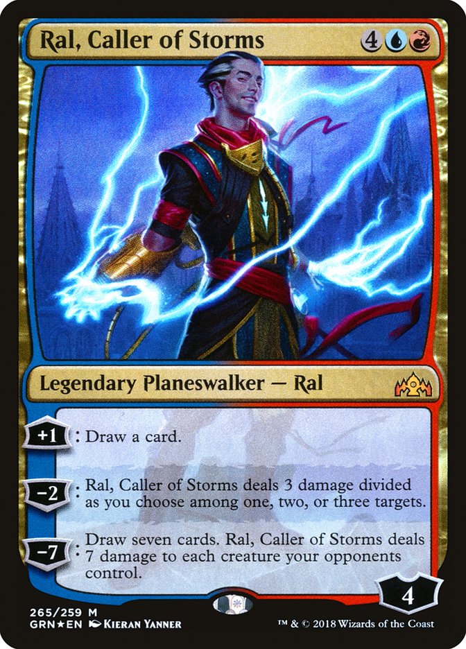 Ral, Caller of Storms [Guilds of Ravnica] | Card Merchant Takapuna