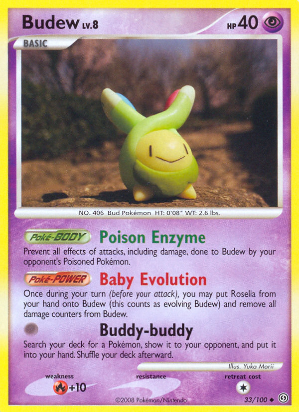 Budew (33/100) [Diamond & Pearl: Stormfront] | Card Merchant Takapuna