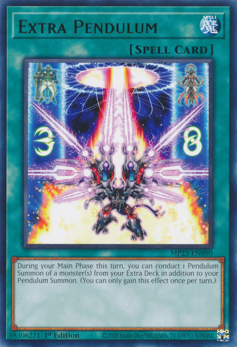 Extra Pendulum [MP23-EN090] Rare | Card Merchant Takapuna