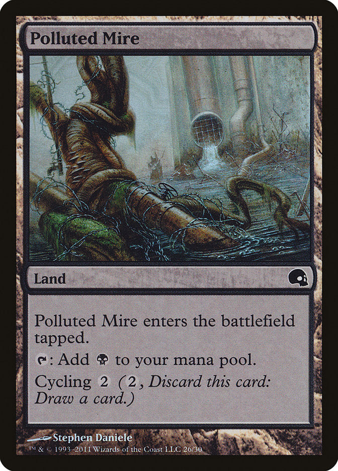 Polluted Mire [Premium Deck Series: Graveborn] | Card Merchant Takapuna