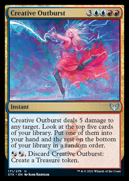 Creative Outburst [Strixhaven: School of Mages] | Card Merchant Takapuna