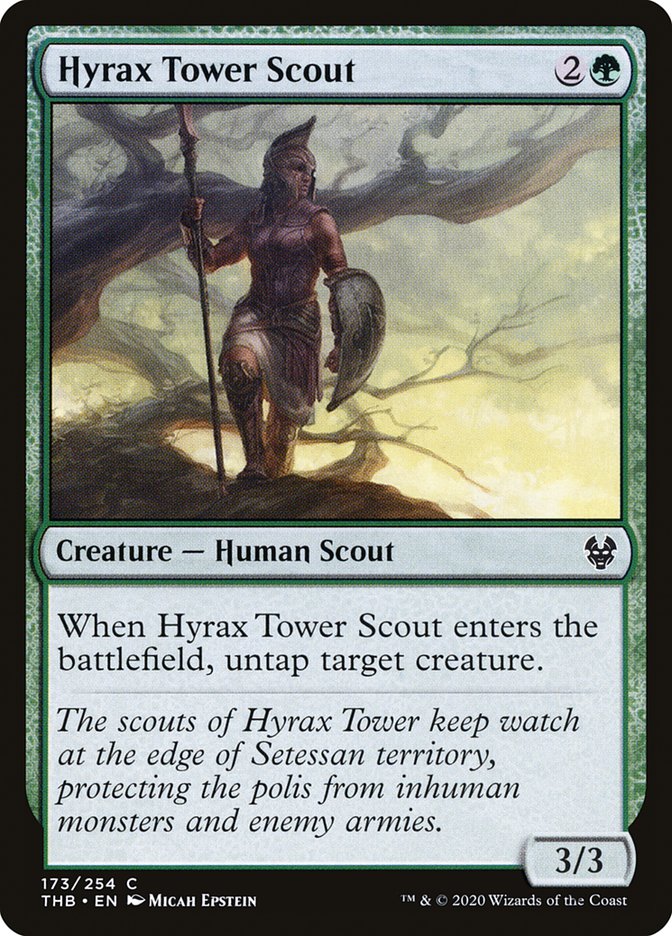 Hyrax Tower Scout [Theros Beyond Death] | Card Merchant Takapuna