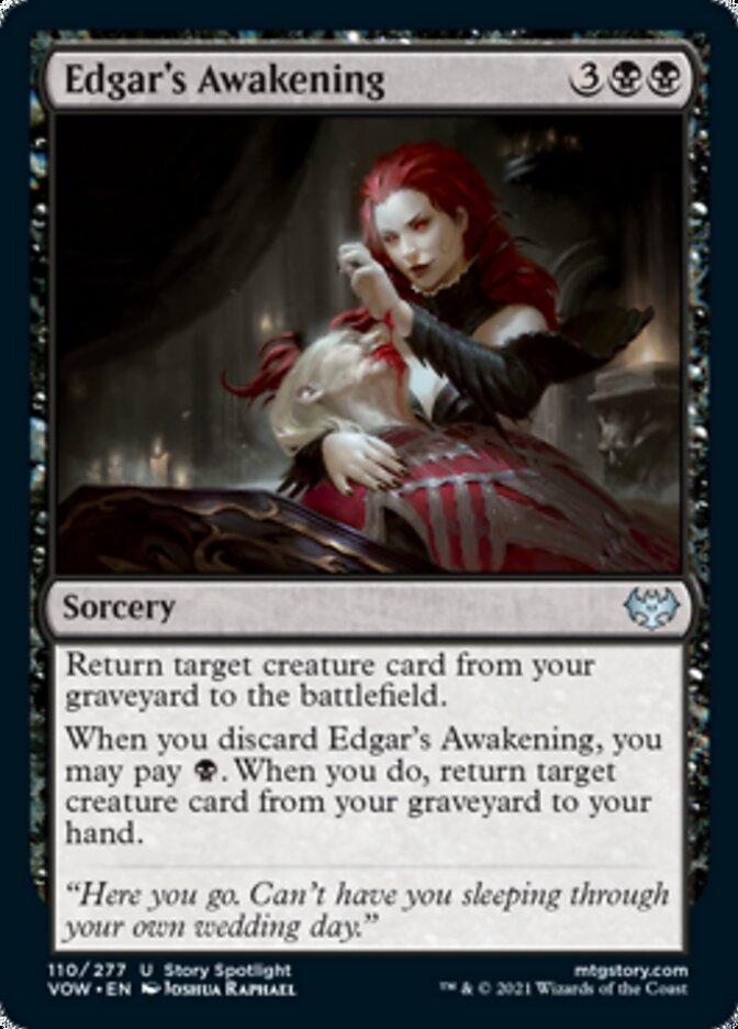 Edgar's Awakening [Innistrad: Crimson Vow] | Card Merchant Takapuna