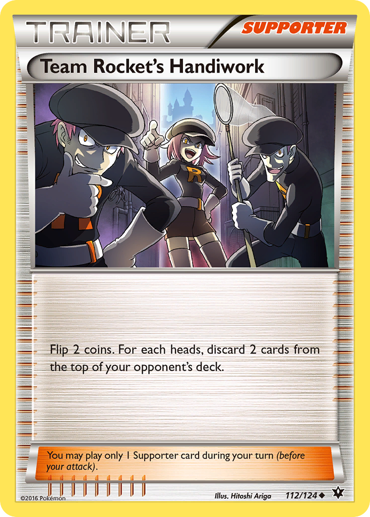 Team Rocket's Handiwork (112/124) [XY: Fates Collide] | Card Merchant Takapuna