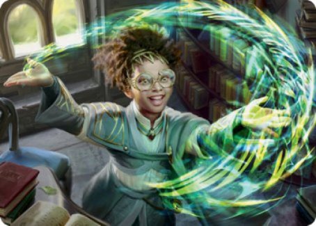 Eureka Moment Art Card [Strixhaven: School of Mages Art Series] | Card Merchant Takapuna