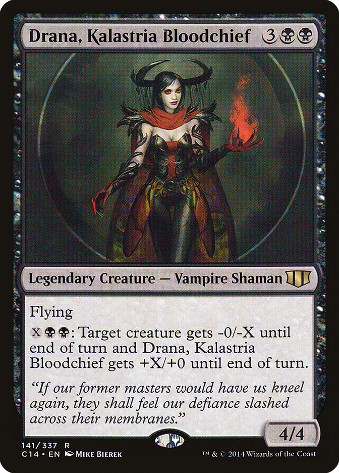 Drana, Kalastria Bloodchief [Commander 2014] | Card Merchant Takapuna