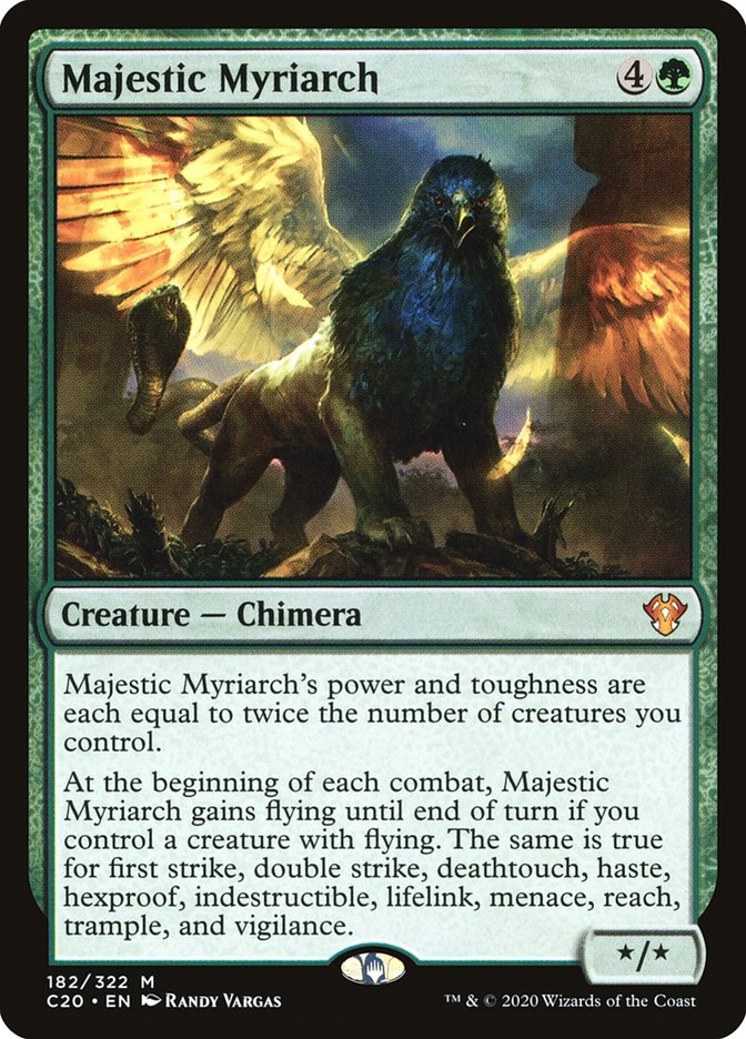 Majestic Myriarch [Commander 2020] | Card Merchant Takapuna