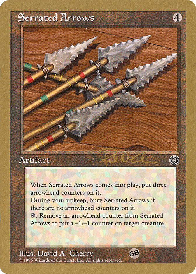 Serrated Arrows (Paul McCabe) (SB) [World Championship Decks 1997] | Card Merchant Takapuna