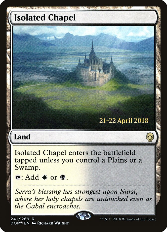 Isolated Chapel [Dominaria Prerelease Promos] | Card Merchant Takapuna