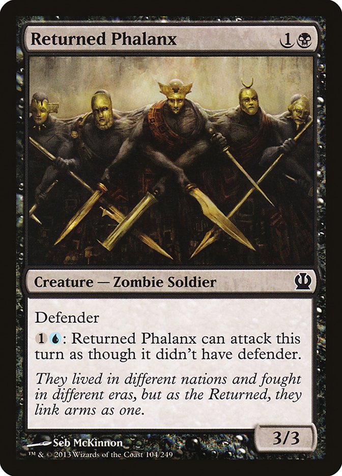 Returned Phalanx [Theros] | Card Merchant Takapuna