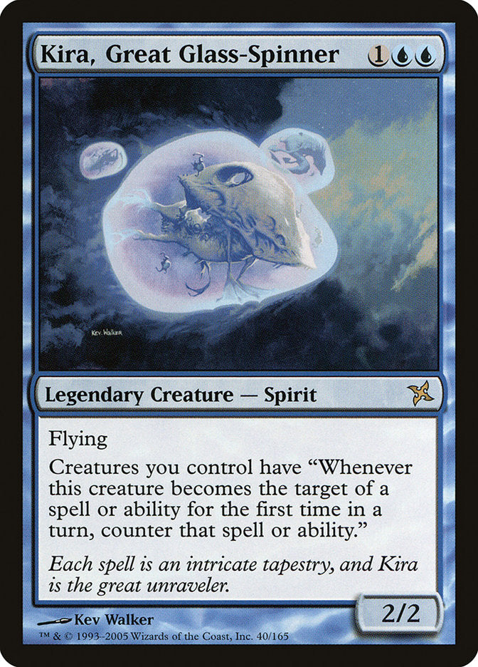 Kira, Great Glass-Spinner [Betrayers of Kamigawa] | Card Merchant Takapuna