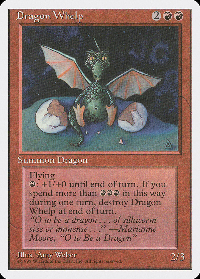 Dragon Whelp [Fourth Edition] | Card Merchant Takapuna