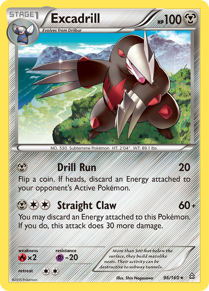 Excadrill (96/160) [XY: Primal Clash] | Card Merchant Takapuna