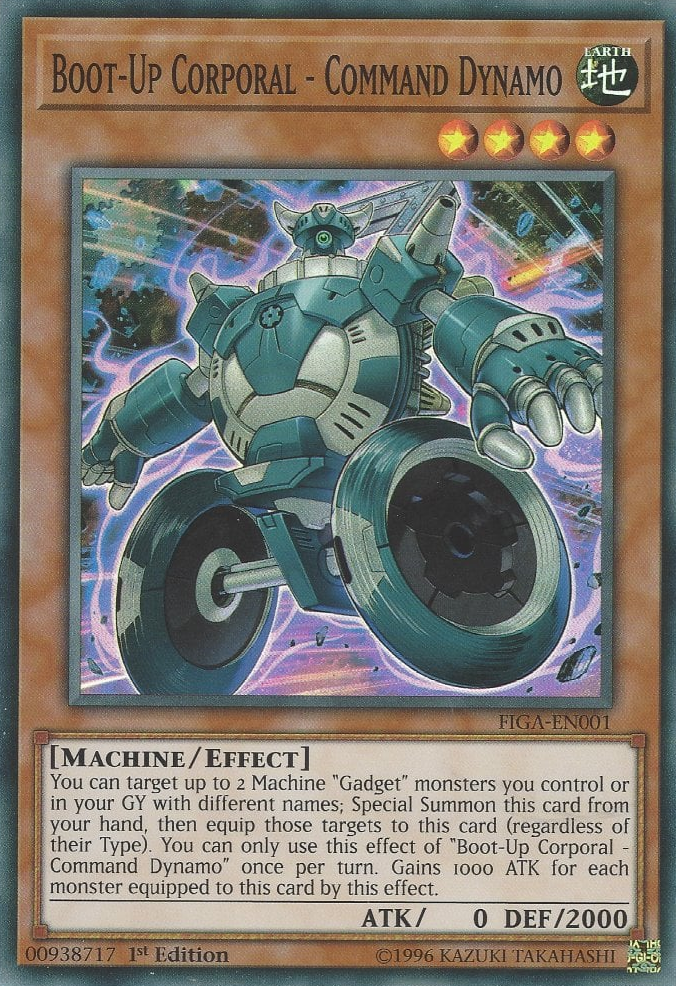 Boot-Up Corporal - Command Dynamo [FIGA-EN001] Super Rare | Card Merchant Takapuna