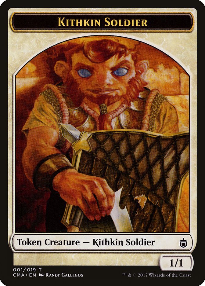 Kithkin Soldier Token [Commander Anthology Tokens] | Card Merchant Takapuna