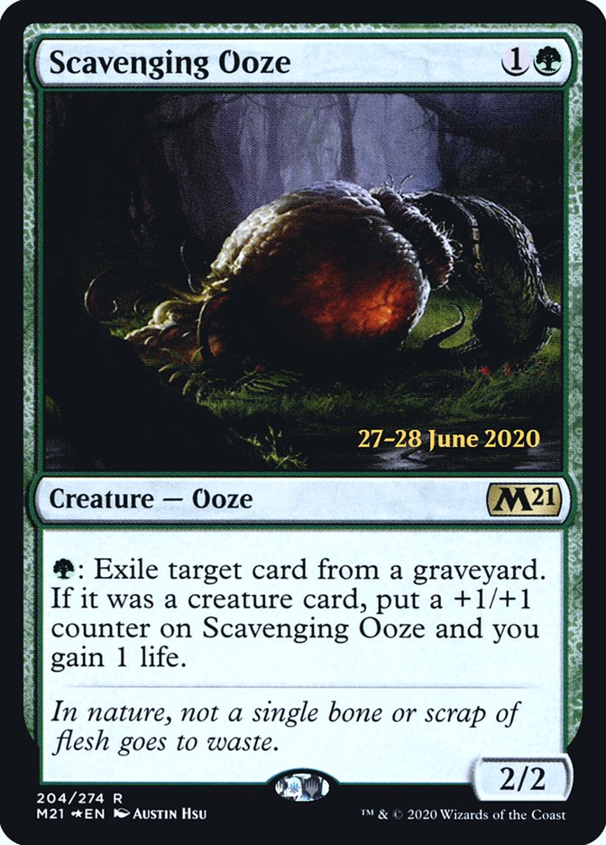 Scavenging Ooze [Core Set 2021 Prerelease Promos] | Card Merchant Takapuna