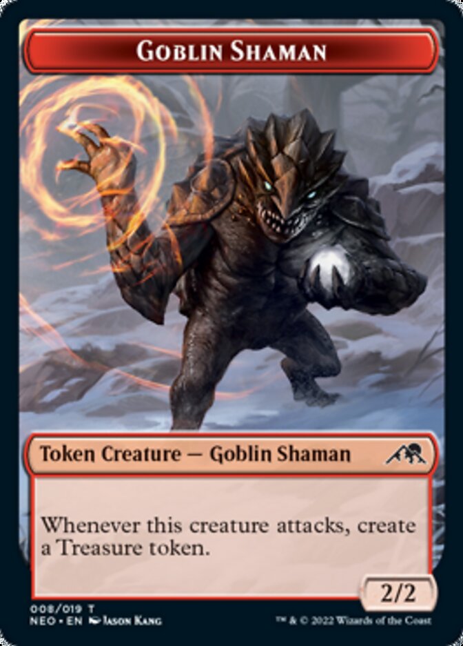 Goblin Shaman Token [Kamigawa: Neon Dynasty Tokens] | Card Merchant Takapuna