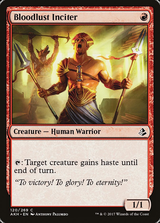 Bloodlust Inciter [Amonkhet] | Card Merchant Takapuna