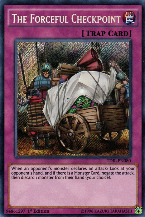 The Forceful Checkpoint [TDIL-EN080] Secret Rare | Card Merchant Takapuna