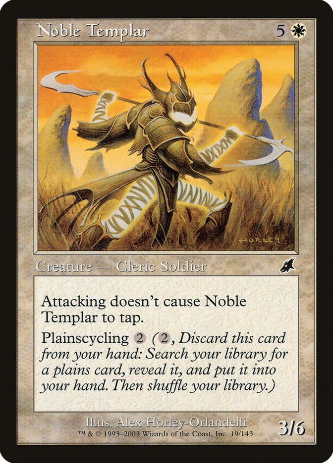 Noble Templar [Scourge] | Card Merchant Takapuna