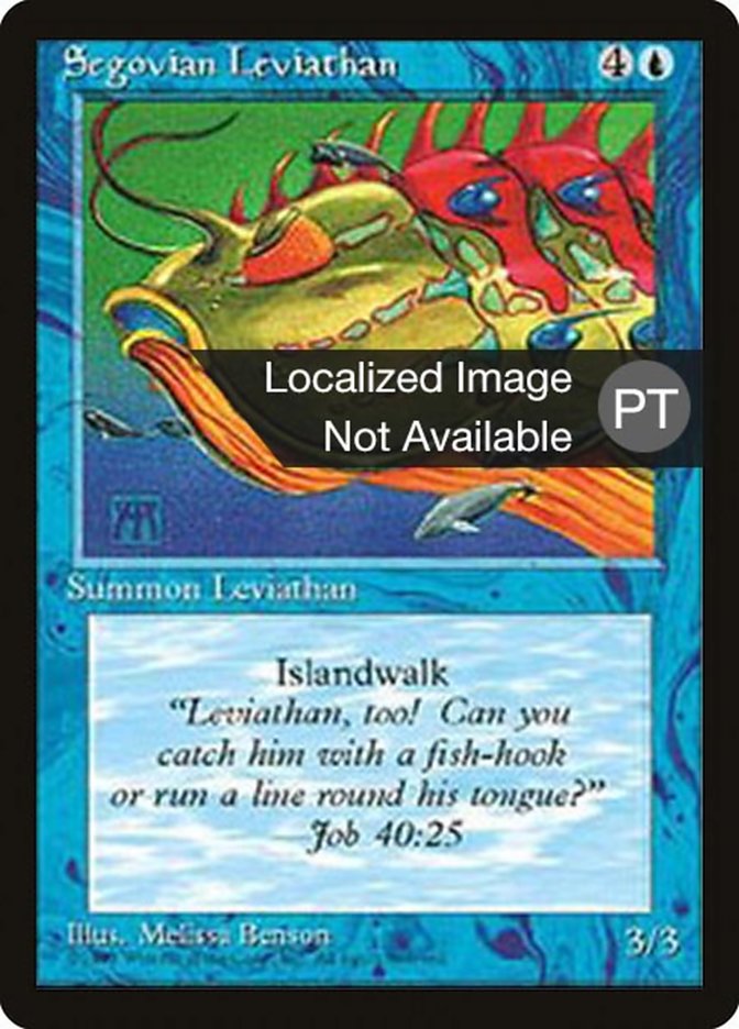 Segovian Leviathan [Fourth Edition (Foreign Black Border)] | Card Merchant Takapuna