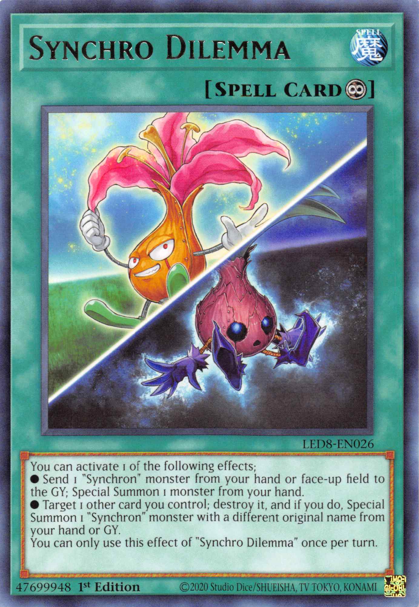 Synchro Dilemma [LED8-EN026] Rare | Card Merchant Takapuna