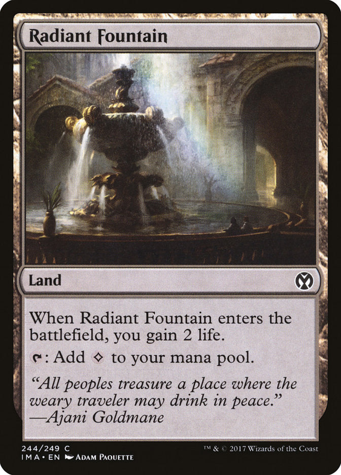 Radiant Fountain [Iconic Masters] | Card Merchant Takapuna