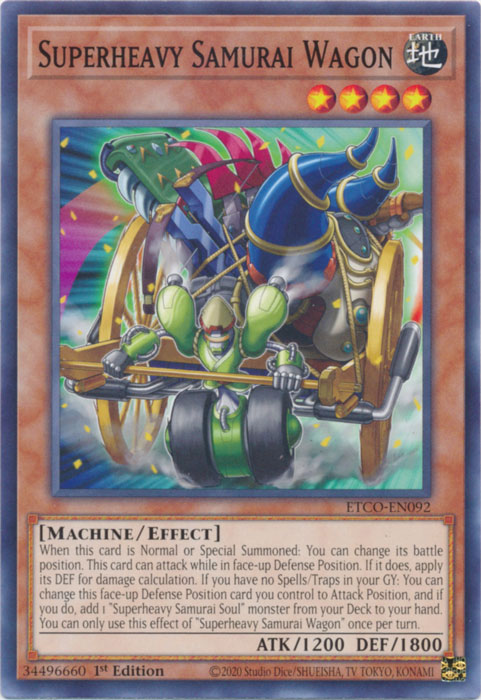 Superheavy Samurai Wagon [ETCO-EN092] Common | Card Merchant Takapuna