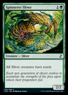 Spinneret Sliver [Time Spiral Remastered] | Card Merchant Takapuna