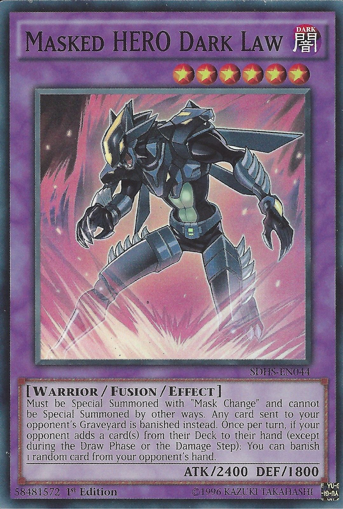 Masked Hero Dark Law [SDHS-EN044] Super Rare | Card Merchant Takapuna