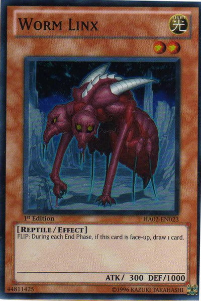 Worm Linx [HA02-EN023] Super Rare | Card Merchant Takapuna