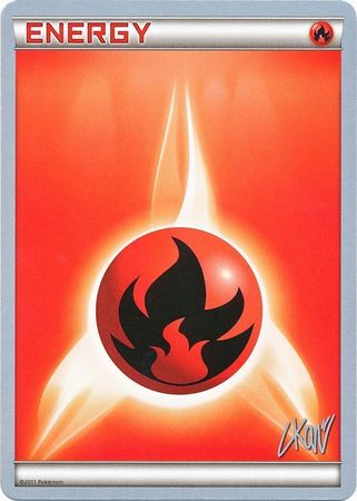 Fire Energy (Reshiphlosion - Christopher Kan) [World Championships 2011] | Card Merchant Takapuna