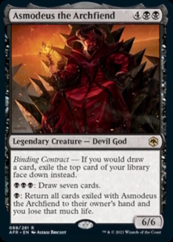 Asmodeus the Archfiend [Dungeons & Dragons: Adventures in the Forgotten Realms] | Card Merchant Takapuna