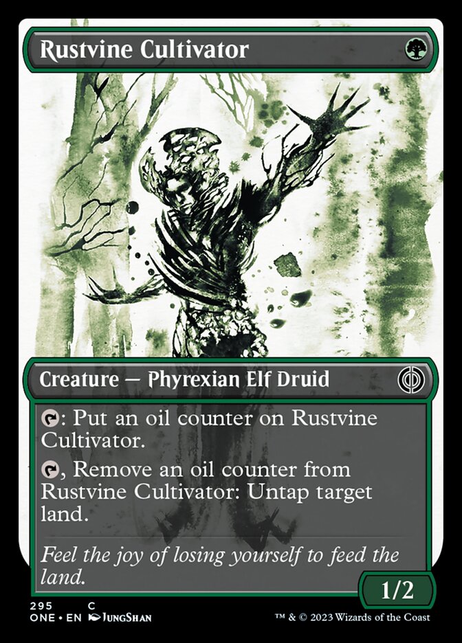 Rustvine Cultivator (Showcase Ichor) [Phyrexia: All Will Be One] | Card Merchant Takapuna