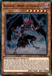 Blackwing - Simoon the Poison Wind [LDS2-EN040] Ultra Rare | Card Merchant Takapuna