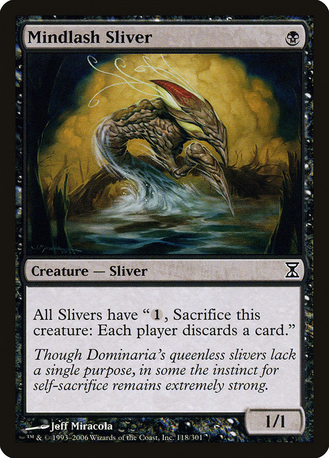 Mindlash Sliver [Time Spiral] | Card Merchant Takapuna