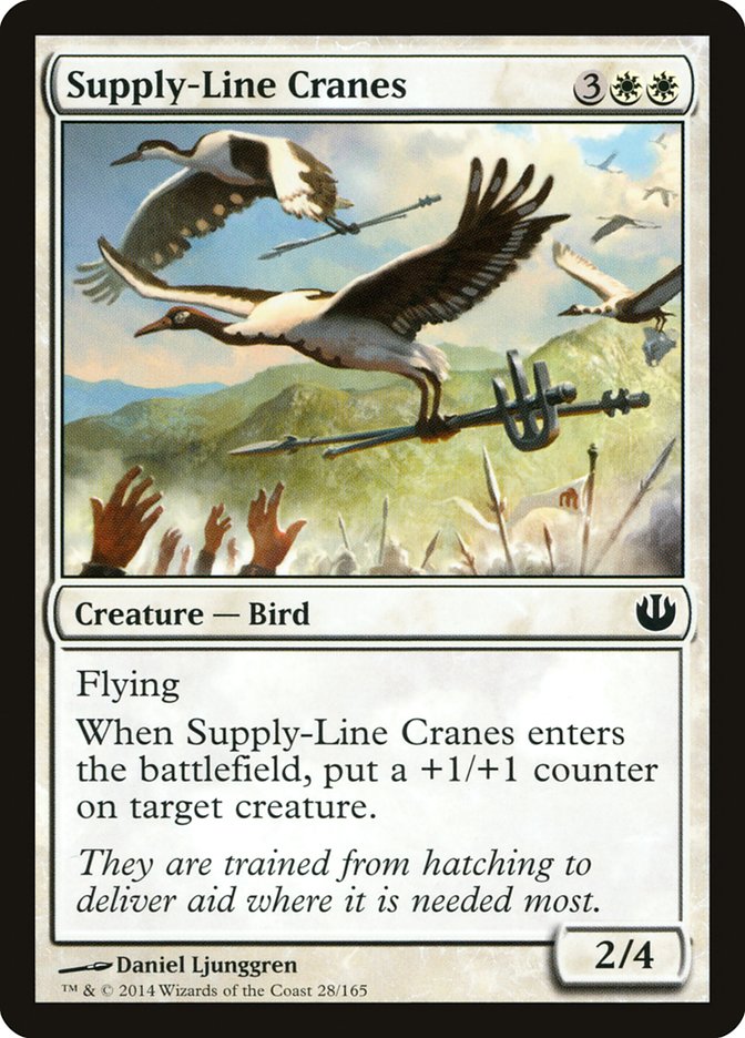 Supply-Line Cranes [Journey into Nyx] | Card Merchant Takapuna