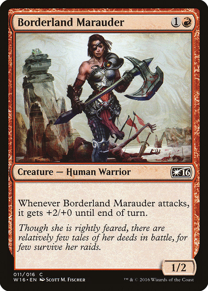 Borderland Marauder [Welcome Deck 2016] | Card Merchant Takapuna