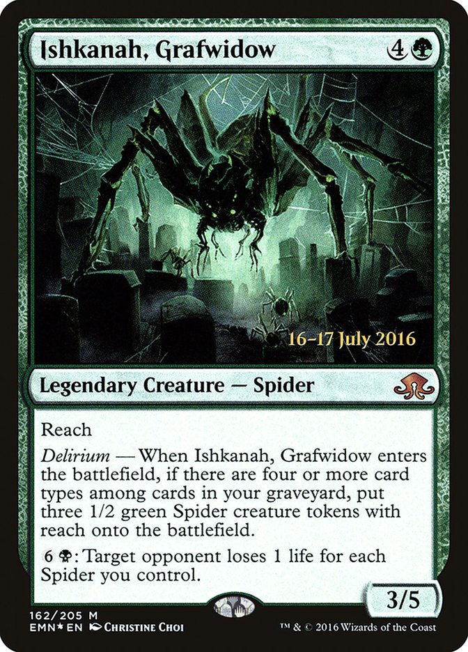 Ishkanah, Grafwidow [Eldritch Moon Prerelease Promos] | Card Merchant Takapuna