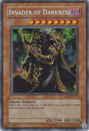 Invader of Darkness [IOC-EN111] Secret Rare | Card Merchant Takapuna