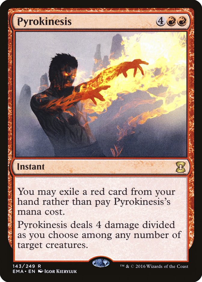 Pyrokinesis [Eternal Masters] | Card Merchant Takapuna