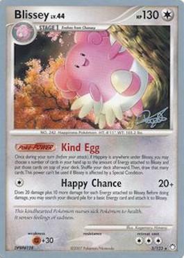 Blissey LV.44 (5/123) (Bliss Control - Paul Atanassov) [World Championships 2008] | Card Merchant Takapuna