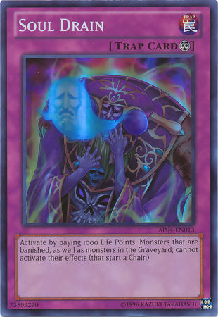 Soul Drain [AP04-EN013] Super Rare | Card Merchant Takapuna